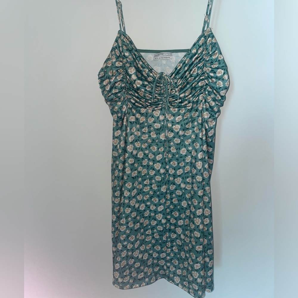 Urban Outfitters Floral ruched dress